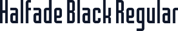 Halfade Black Regular