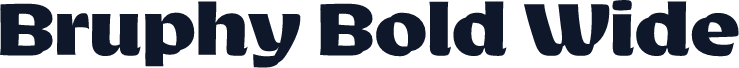 Bruphy Bold Wide