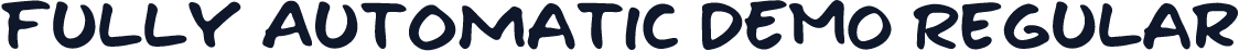 Fully Automatic DEMO Regular
