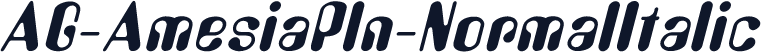 AG-AmesiaPln-NormalItalic