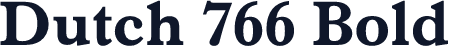 Dutch 766 Bold