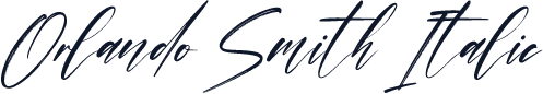 Orlando Smith Italic