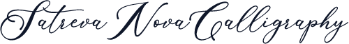 SatrevaNovaCalligraphy