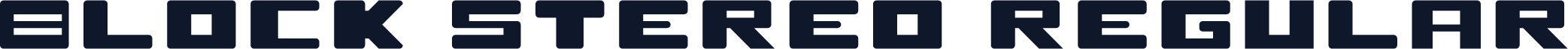 Block Stereo Regular