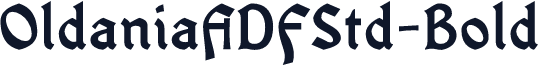 OldaniaADFStd-Bold