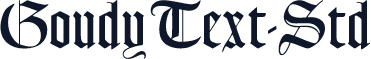 GoudyText-Std