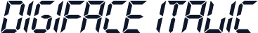 Digiface Italic