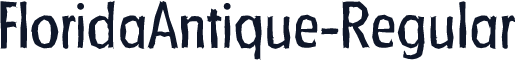 FloridaAntique-Regular