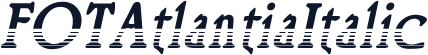 FOTAtlantiaItalic