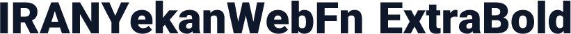 IRANYekanWebFn ExtraBold