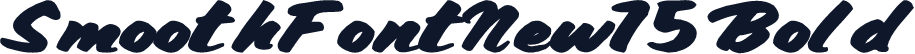 SmoothFontNew75 Bold