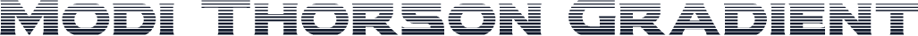 Modi Thorson Gradient