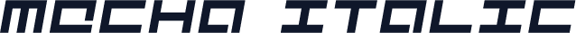 Mecha Italic