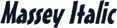 Massey Italic