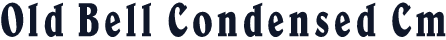 Old Bell Condensed Cm