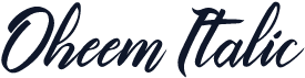 Oheem Italic