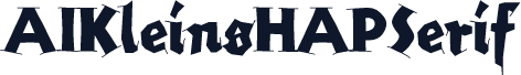 AIKleinsHAPSerif
