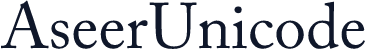 Aseer Unicode