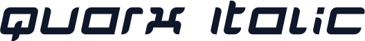 Quarx Italic