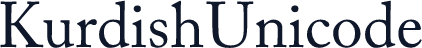 Kurdish Unicode