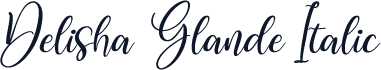 Delisha Glande Italic