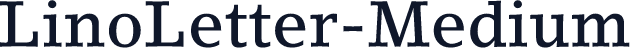 LinoLetter-Medium