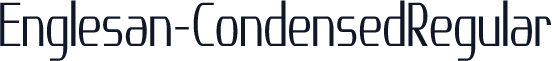 Englesan-CondensedRegular