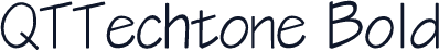 QTTechtone Bold