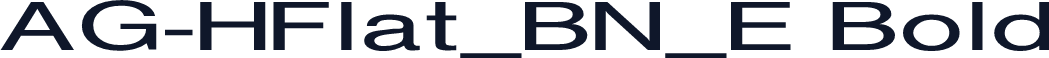 AG-HFlat_BN_E Bold