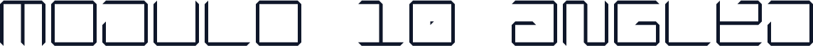 Modulo 10 Angled