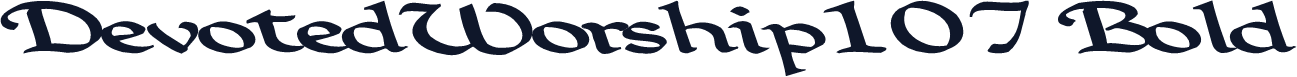 DevotedWorship107 Bold