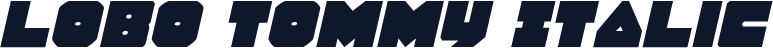 Lobo Tommy Italic