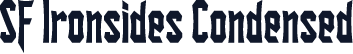 SF Ironsides Condensed