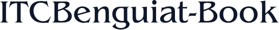ITCBenguiat-Book
