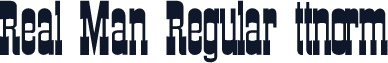 Real Man Regular ttnorm