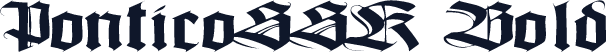 PonticoSSK Bold