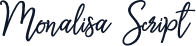 Monalisa Script