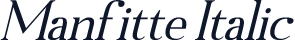 Manfitte Italic