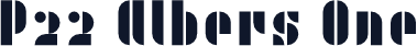 P22 Albers One