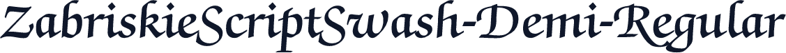 ZabriskieScriptSwash-Demi-Regular