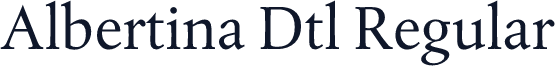 Albertina Dtl Regular