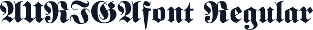 AURIGAfont Regular