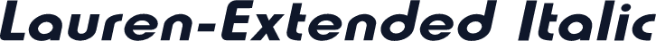 Lauren-Extended Italic