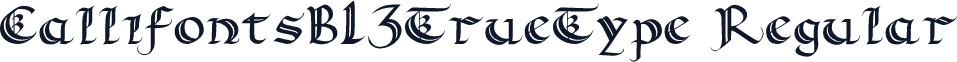 CallifontsB13TrueType Regular