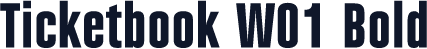 Ticketbook W01 Bold