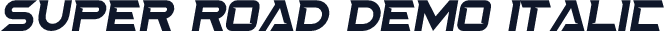Super Road Demo Italic