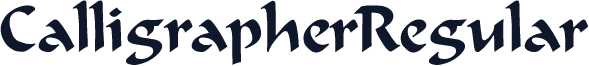 CalligrapherRegular