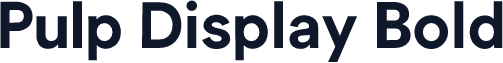 Pulp Display Bold