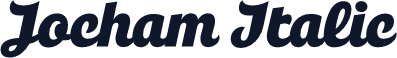 Jocham Italic