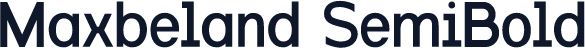 Maxbeland SemiBold